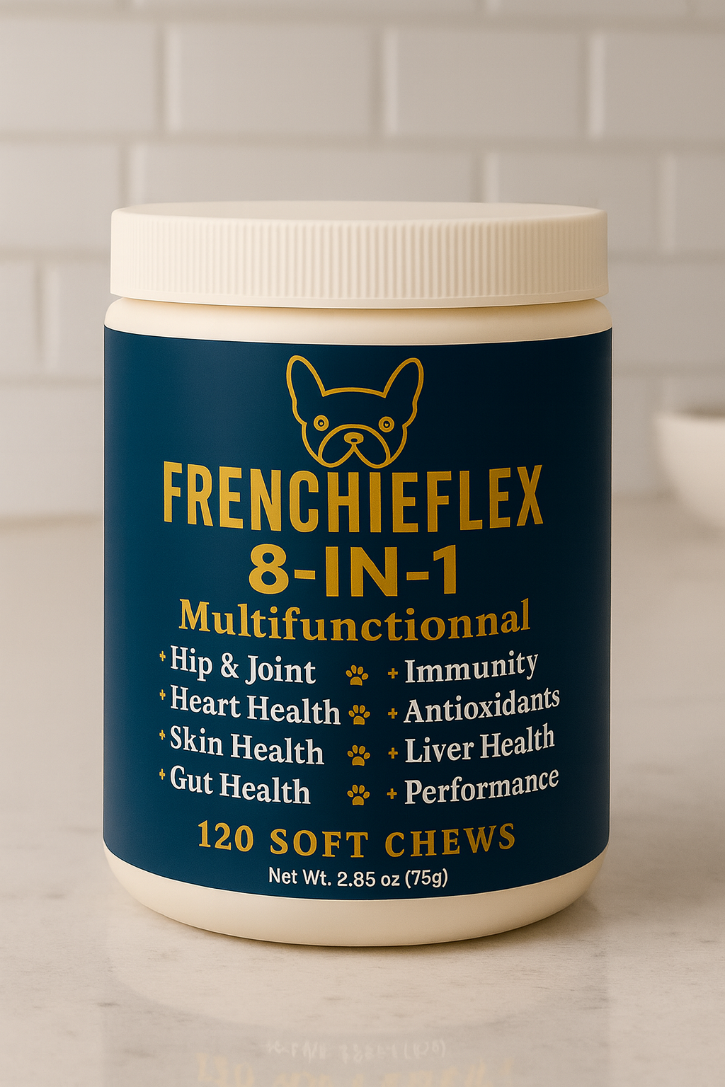 Frenchie Vitality Chews (4 Month Supply)